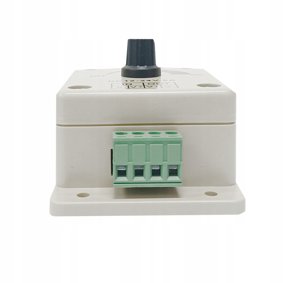 ŚCIEMNIACZ LED MANUALNY TAŚM LED 12V 24V DIMMER 8A MONO Marka AKB-Poland