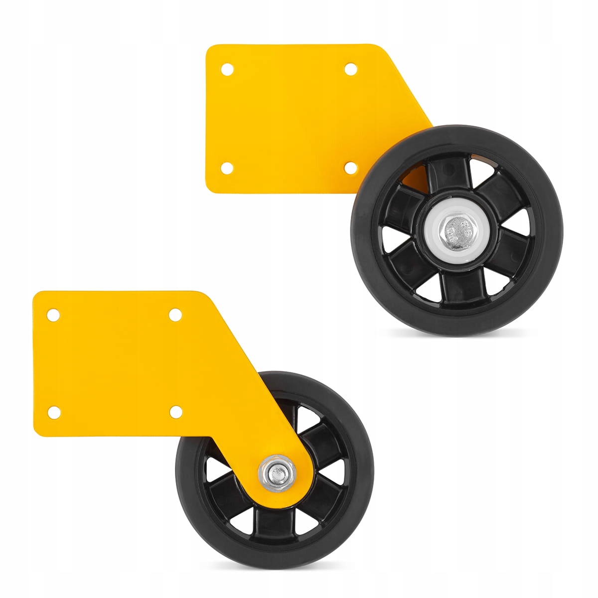 Kola (2 ks) s pojezdovými kolečky pro jednostranné skladové žebříky Aloss