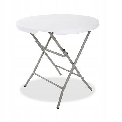 Skládací bistro stolek průměr 80cm, výška 75cm