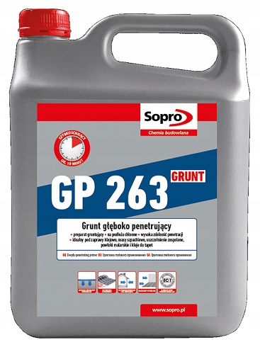 

Sopro Gp 263 Grunt Głębokopenetrujący 4KG