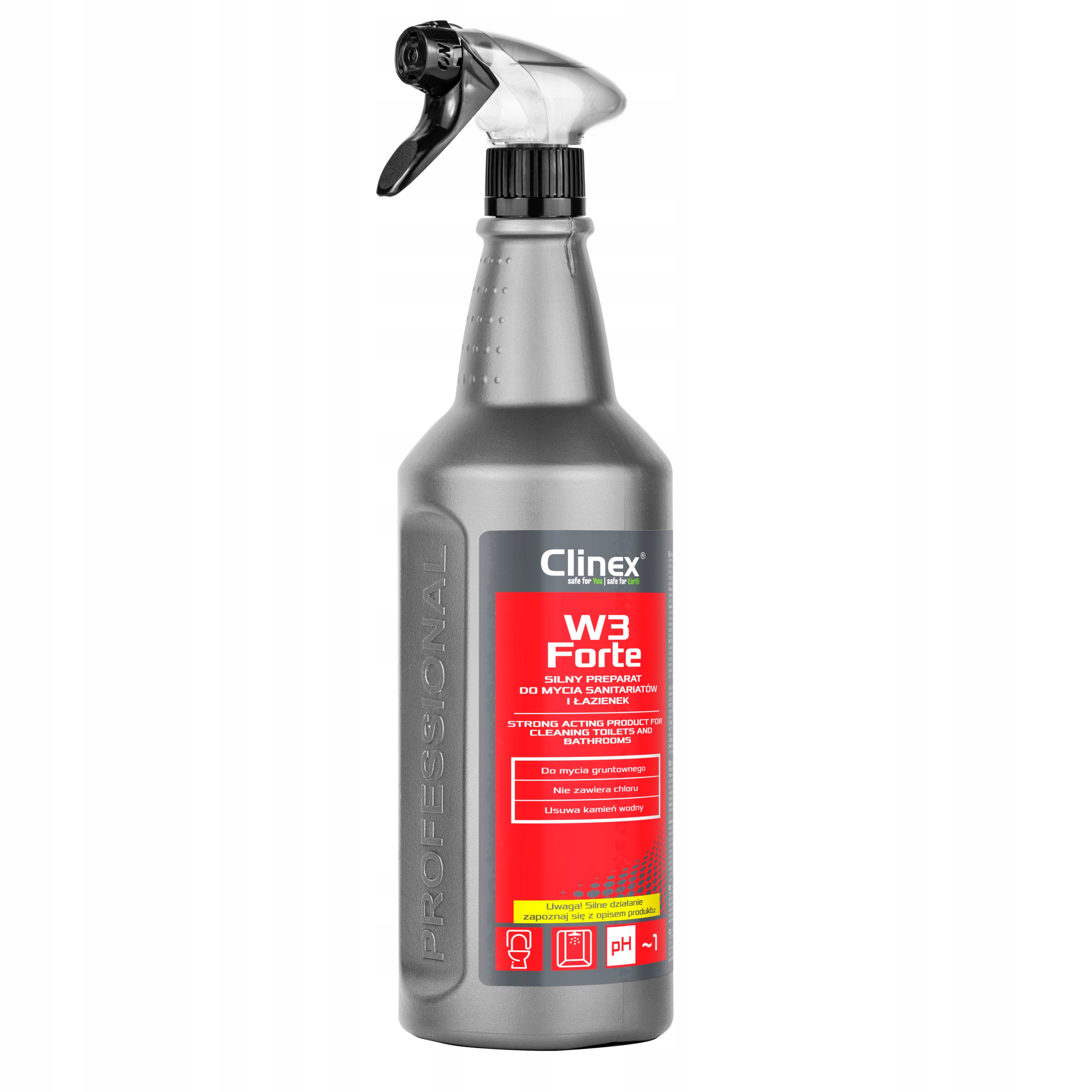 

Clinex W3 Forte 1L Mycie sanitariatów i łazienek