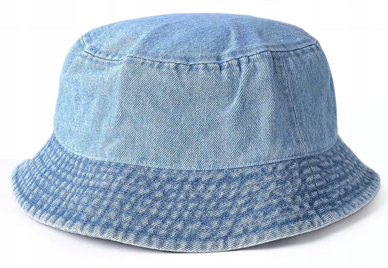 

Jeansowy Kapelusz rybacki Błękitny 100% bawełna