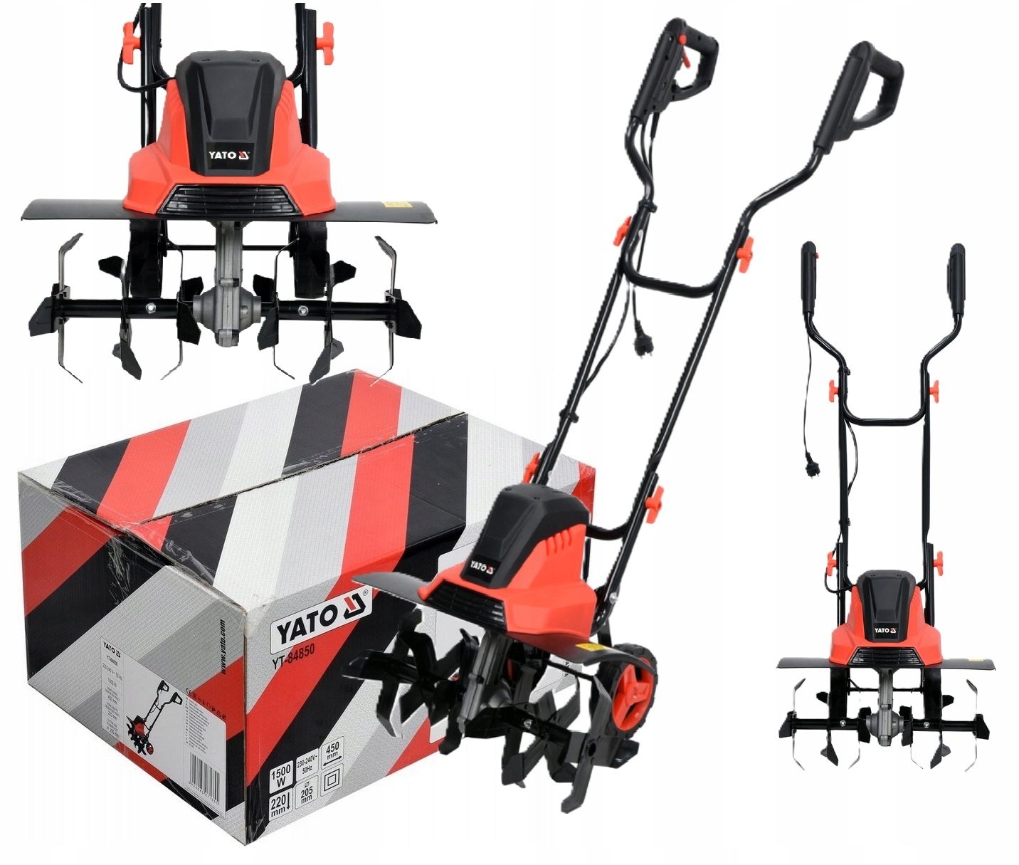 Kultivátor Elektrický 45 cm 1500 W Yato YT-84850