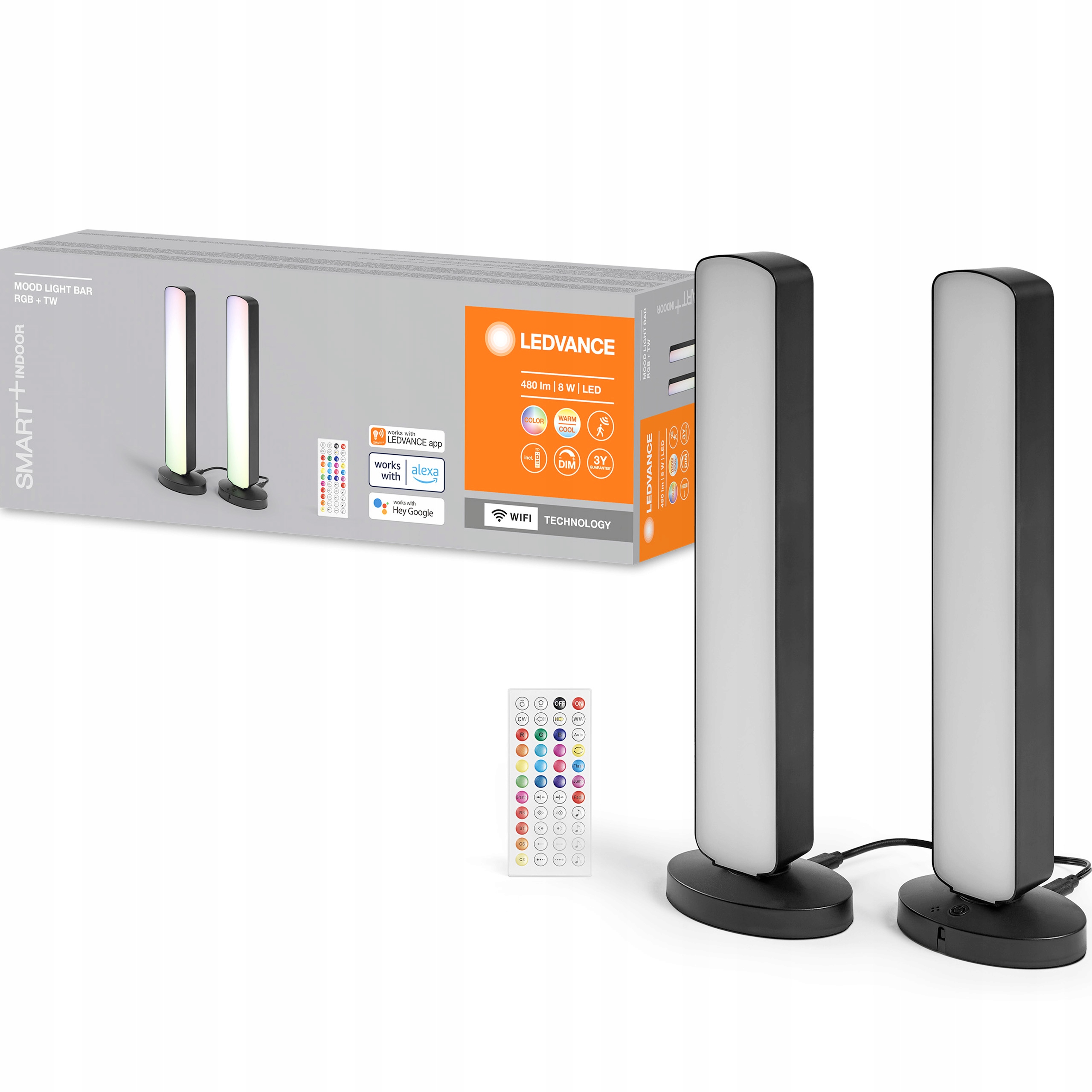 Ledvance Led stĺpové lampy 8W Rgb Smart+ Wifi Mood