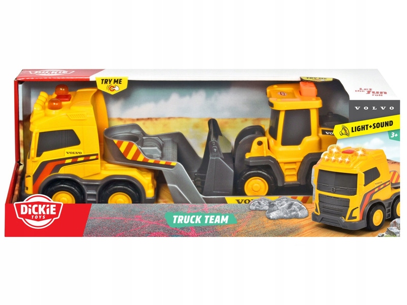 

Samochód Dickie Toys Construction Volvo Truck Team
