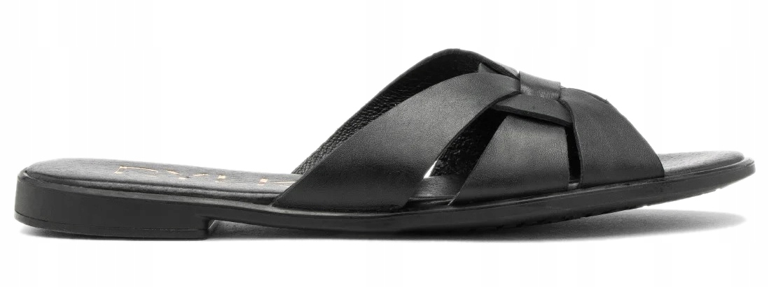 Dámské Nazouváky Pro Každodenní Nošení Stylové Klasické Kožené Ryłko 37