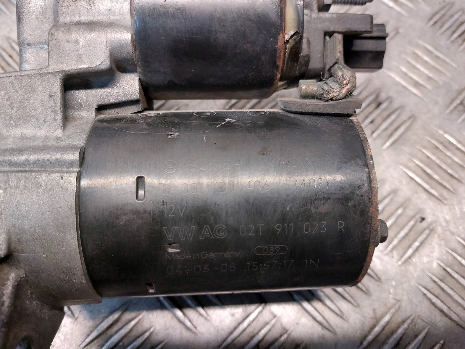 starter VOLKSWAGEN GOLF V 1.4 FSI 02T911023R