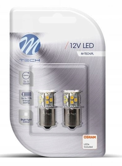 

Diody Led Osram P21W LB112W-Ba15s 21xSMD2835 Biała