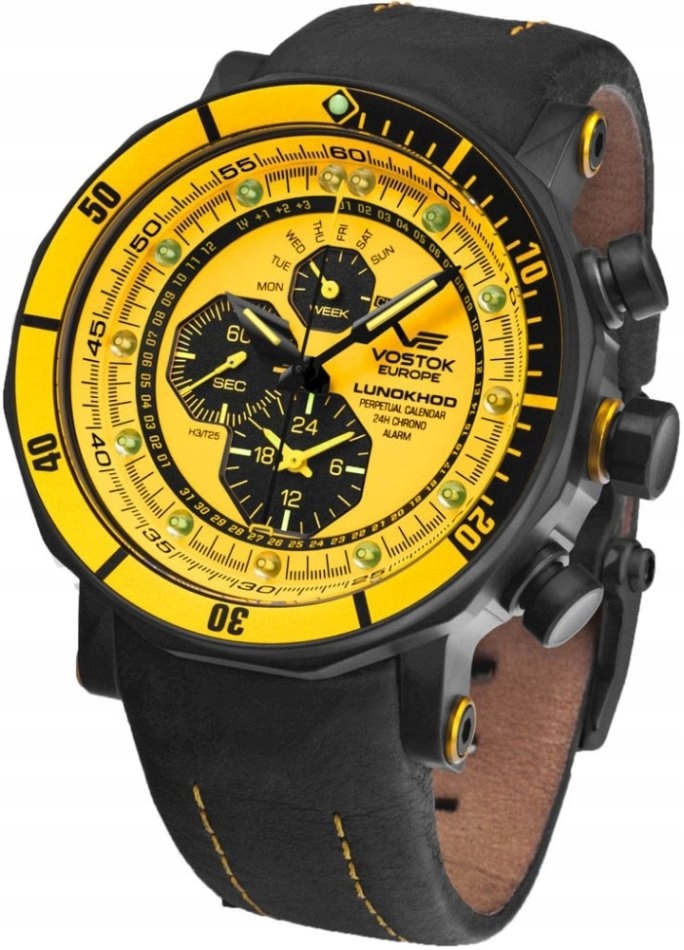 Pánské hodinky Vostok Europe Lunokhod 2 YM86-620C504 Chronograf