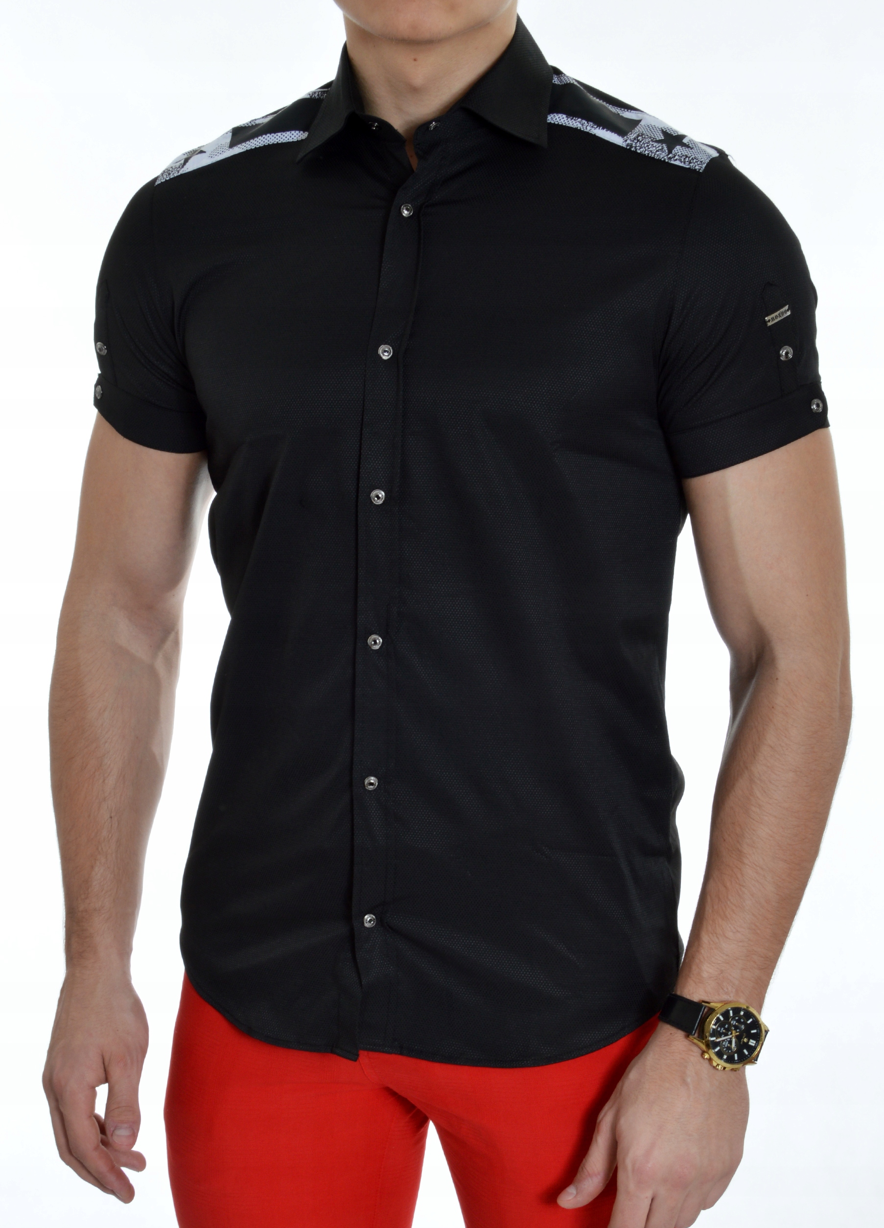 Koszula Męska Mondo Exclusive Elegance Wiosna Lato Marka inna