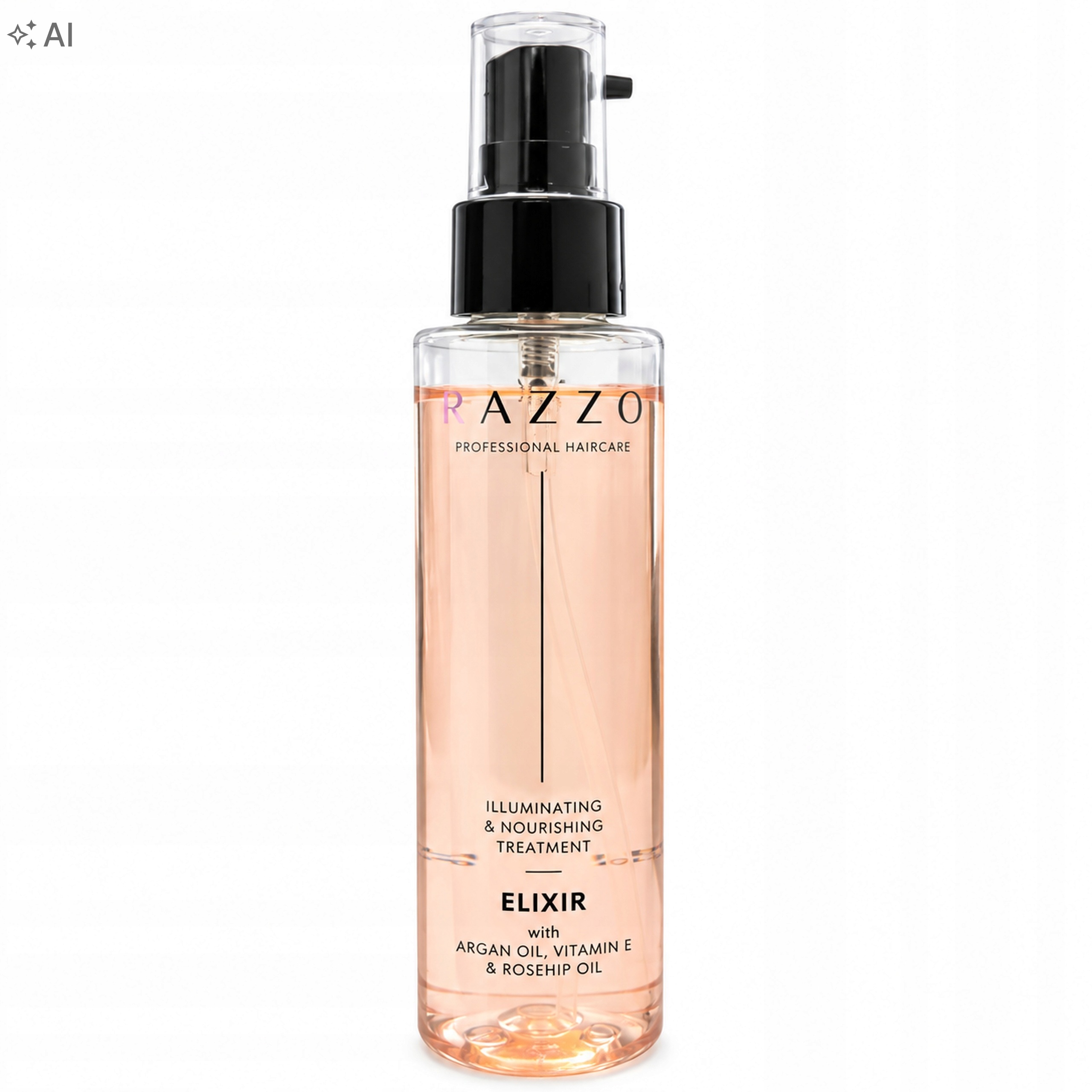 Razzo Elixir Olejek Do Włosów Nabłyszczający Odżywczy Arganowy 125ml