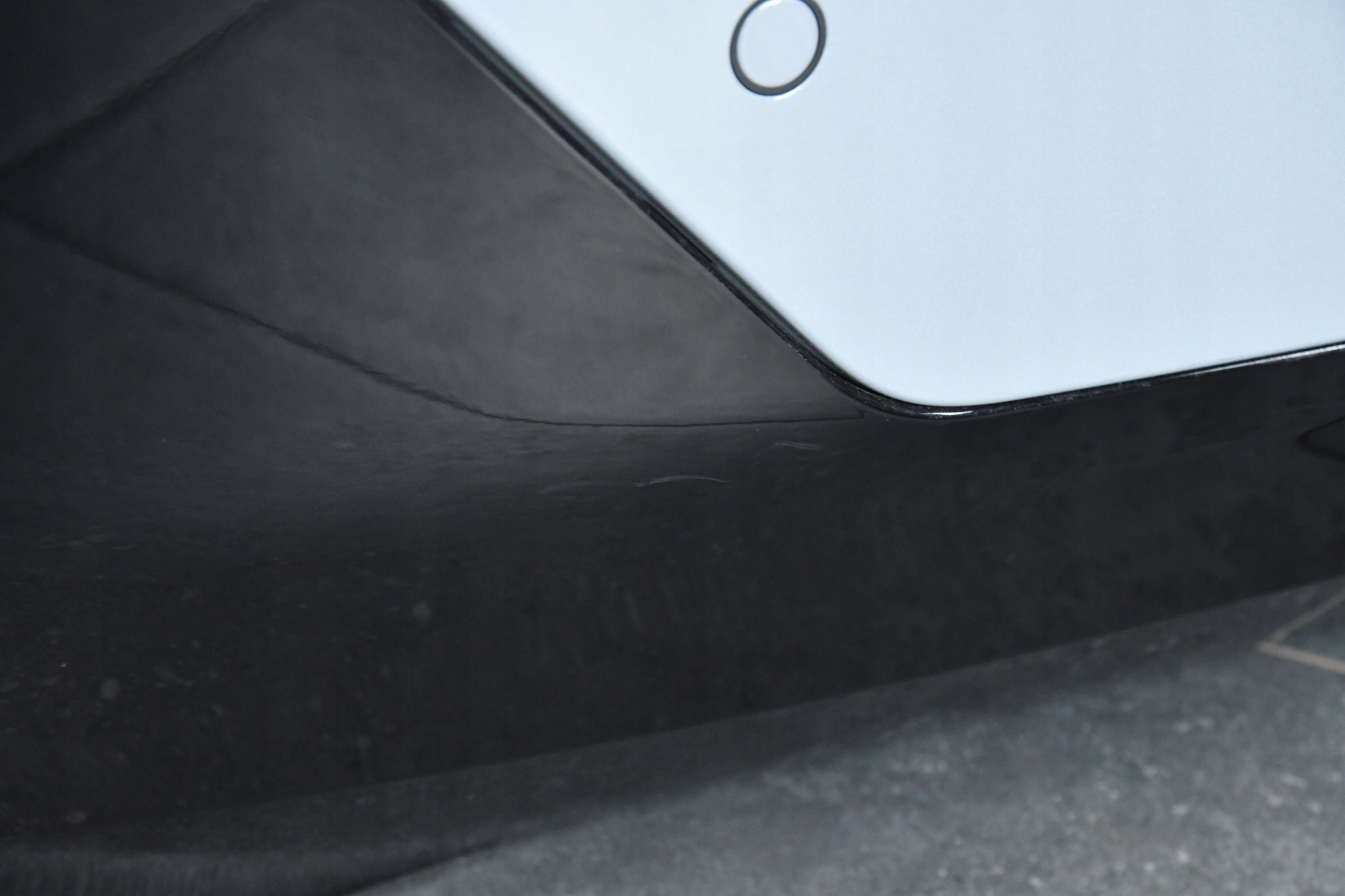bumper rear part rear BMW 5 G60 m-packet C4P BROOKLYN GRAU