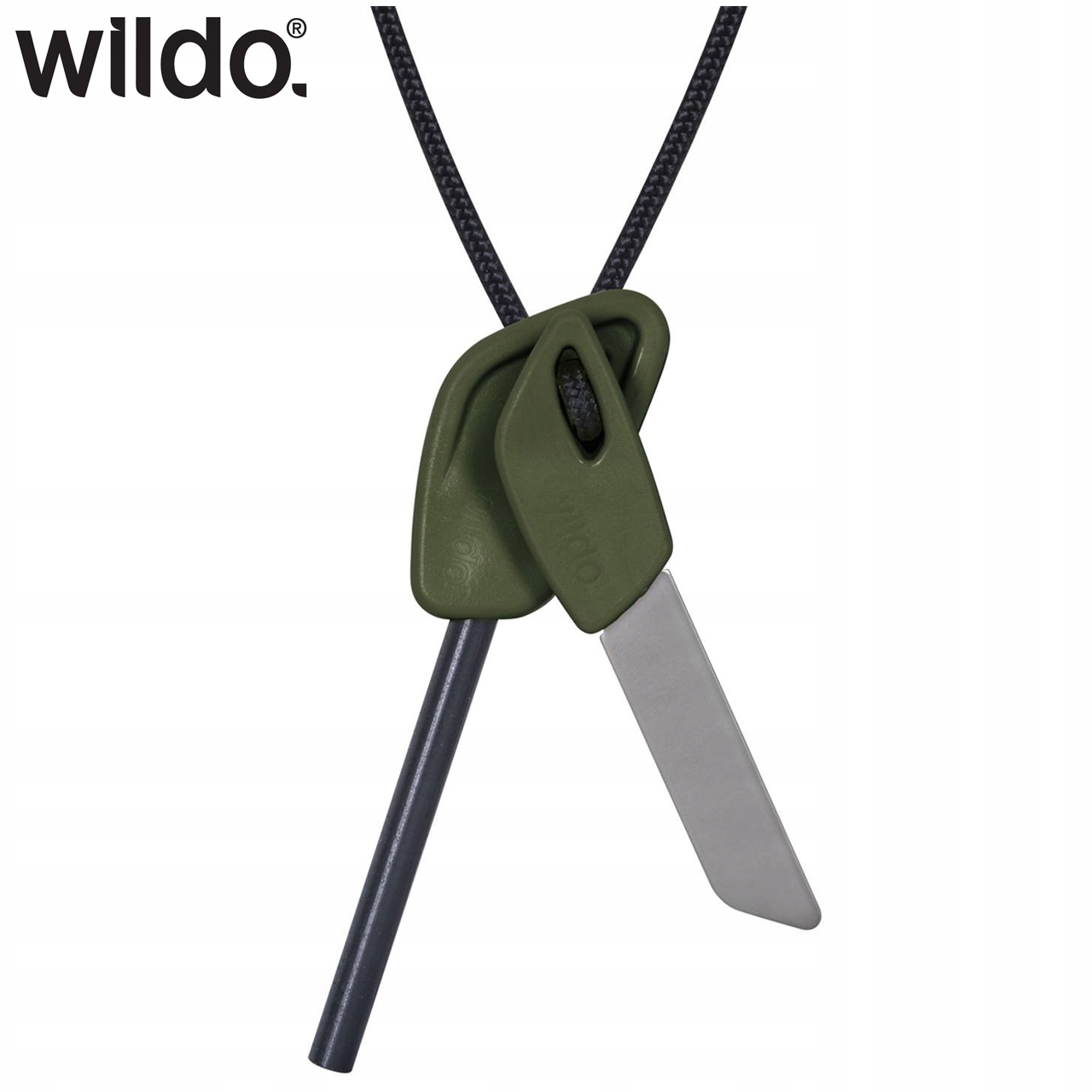 KRZESIWO Turystyczne Szwedzkie WILDO FIRE-FLASH PRO SURVIVAL Small Olive EAN (GTIN) 7330883942108