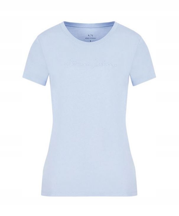 Armani Exchange t-shirt 3RYTEX YJG3Z błękitny M