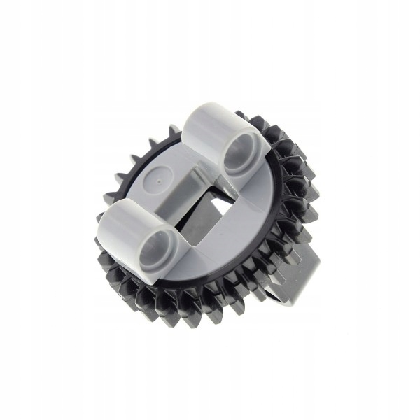 Technic Turntable 28 Tooth with Black Top (99009 / 99010) : Part 99009c01