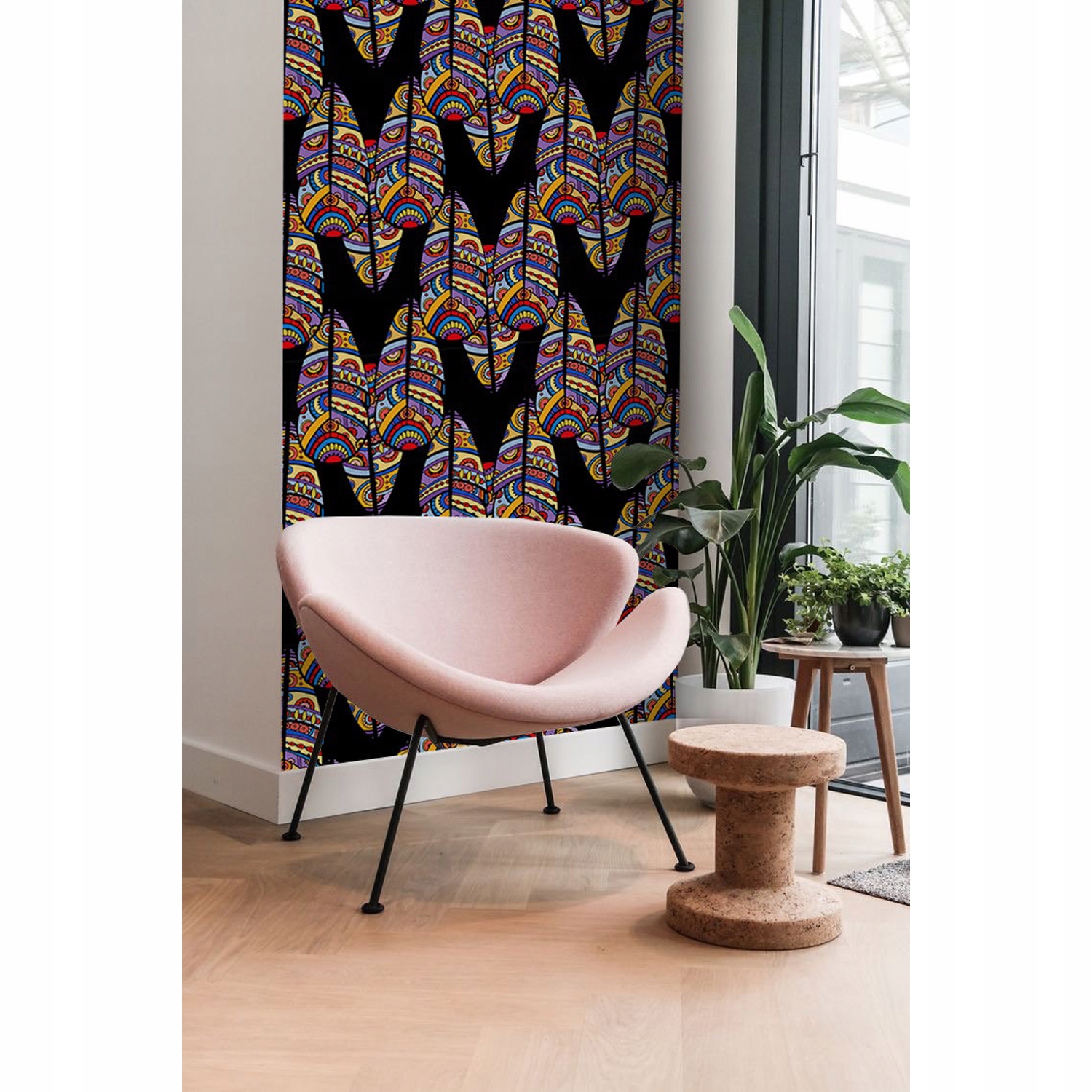 

Foto tapeta samoprzylepna Plemienny wzór 208x146cm