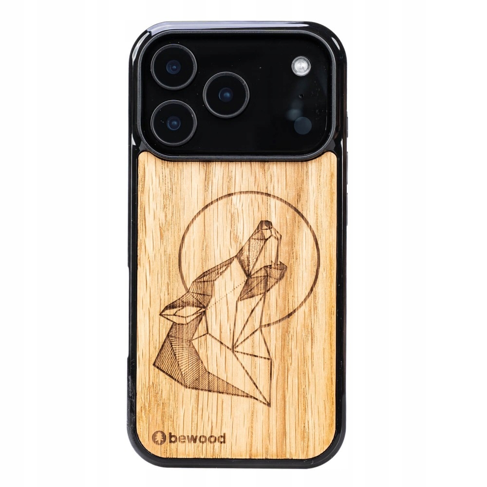 Dřevěný Pouzdro Bewood pro iPhone 17 Pro, vlčí dub