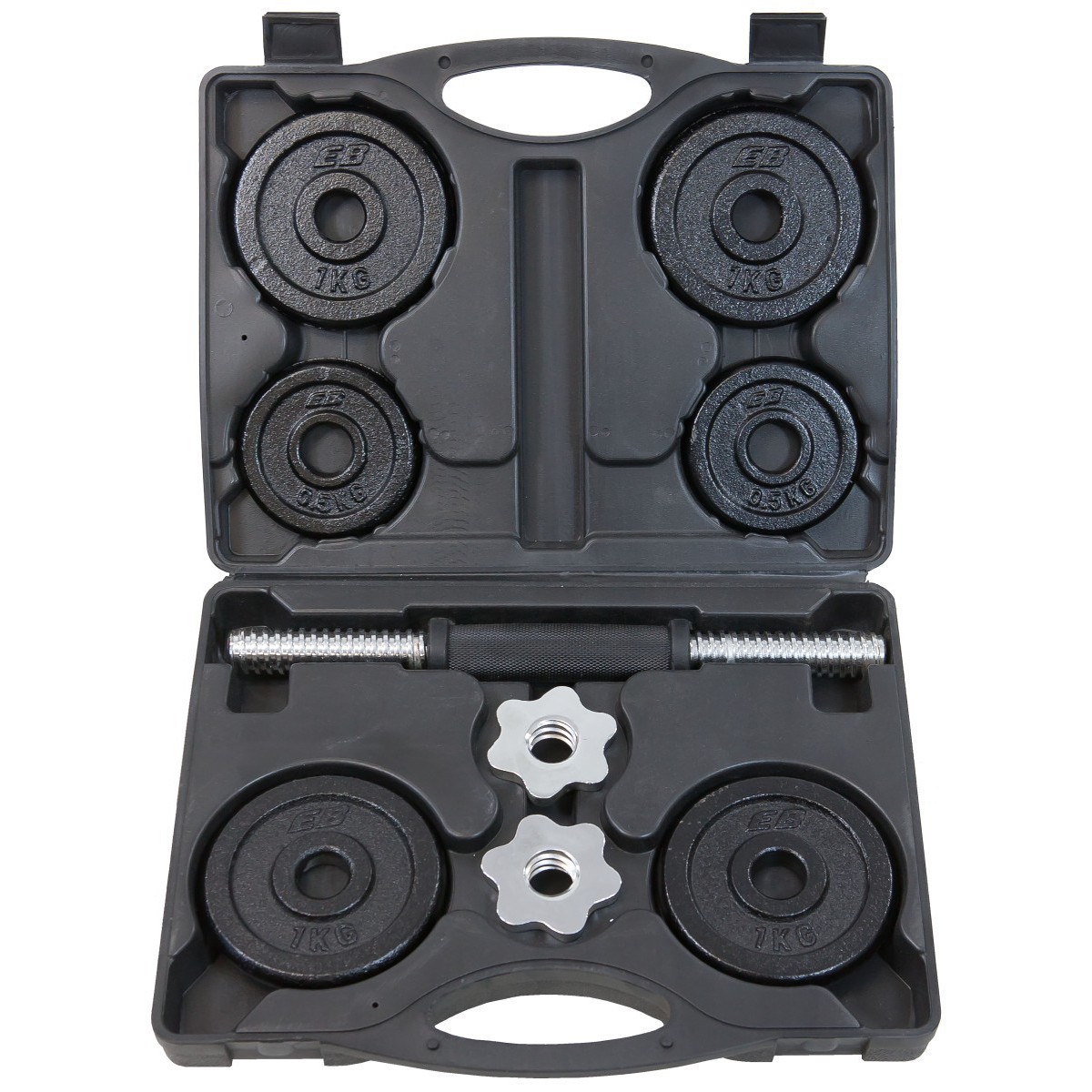 HANTLA DO ĆWICZEŃ 7 KG CIĘŻAREK SZTANGIELKA Kod producenta EB FIT Hantla 7 kg