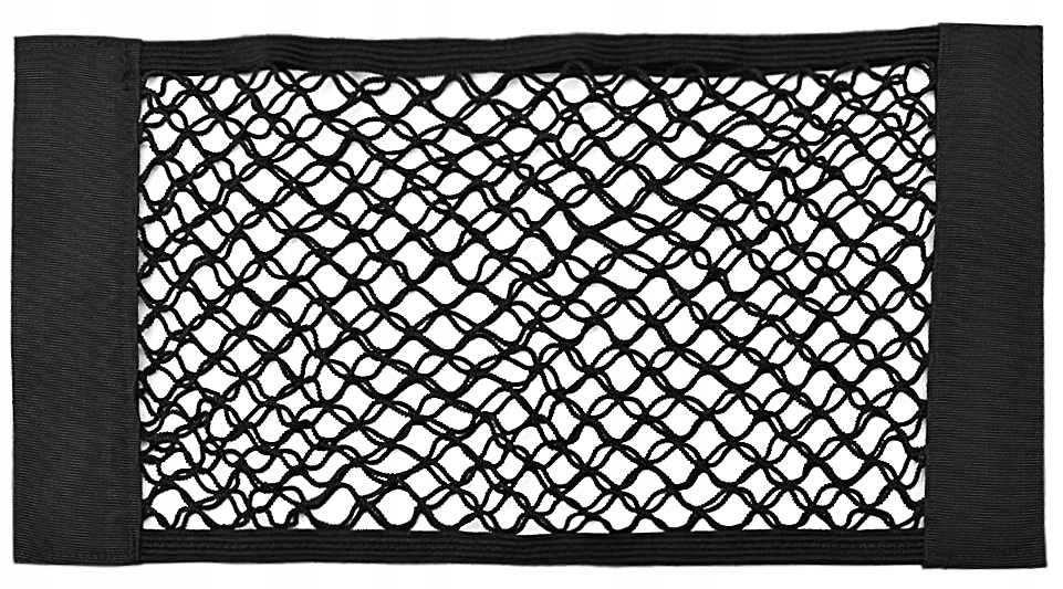 Siatka Do Bagażnika Auta Organizer Torba Na Rzep Mocna Kieszeń 80x25cm XXL