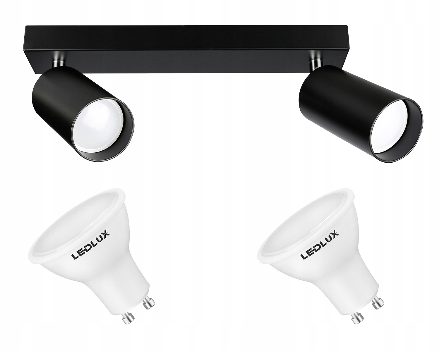 

Lampa sufitowa szyna spot oprawa halogenowa 2xGU10