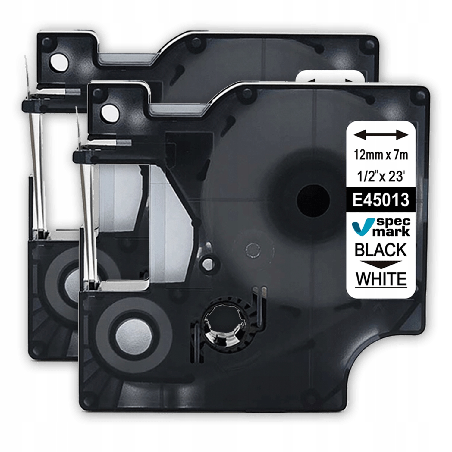 2x Taśma do DYMO LP350 360D 450D D1 45013 12mm 7m