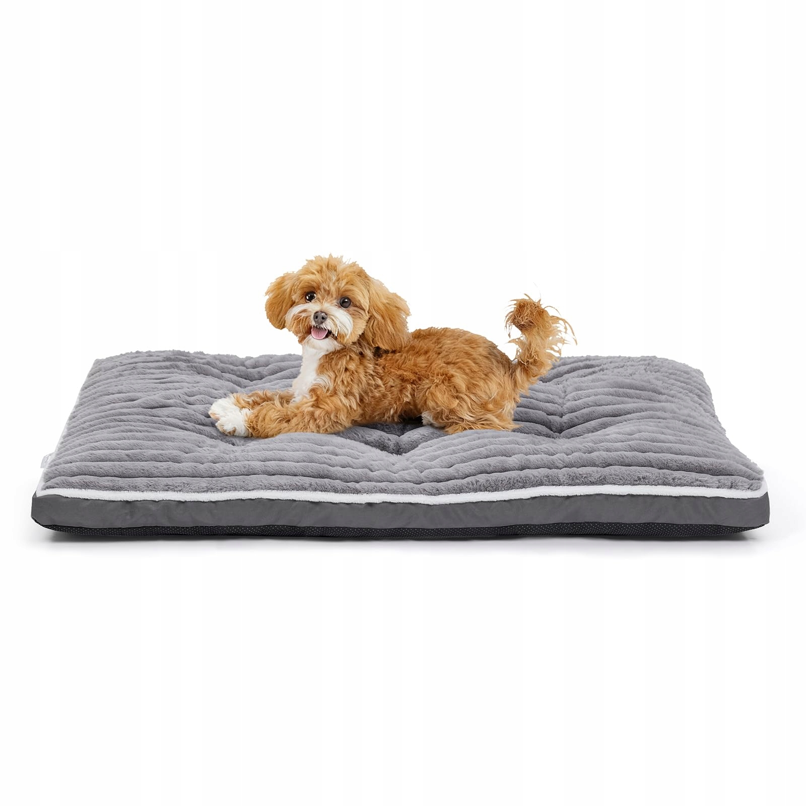 Levně Voltaecho Pelíšek pro malé psy Šedé umělé Kožešina