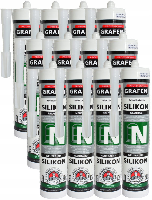 

12x Grafen Silikon Neutralny Bezbarwny oxime