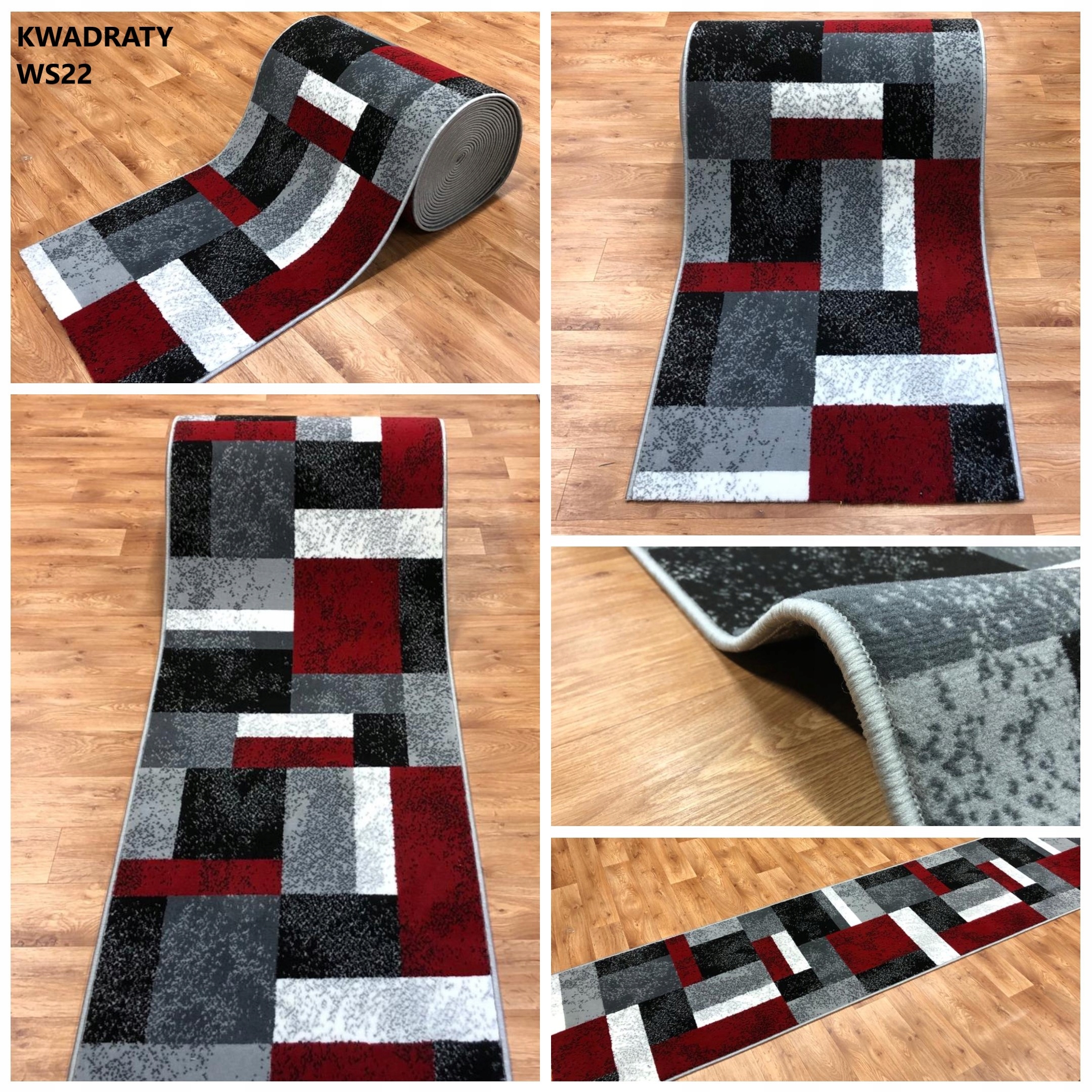 NOWOCZESNY MODNY CHODNIK 100CM MIĘKKI NA WYMIAR Szerokość produktu 100 cm