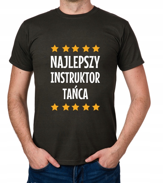 

koszulka Najlepszy Instruktor Tańca prezent