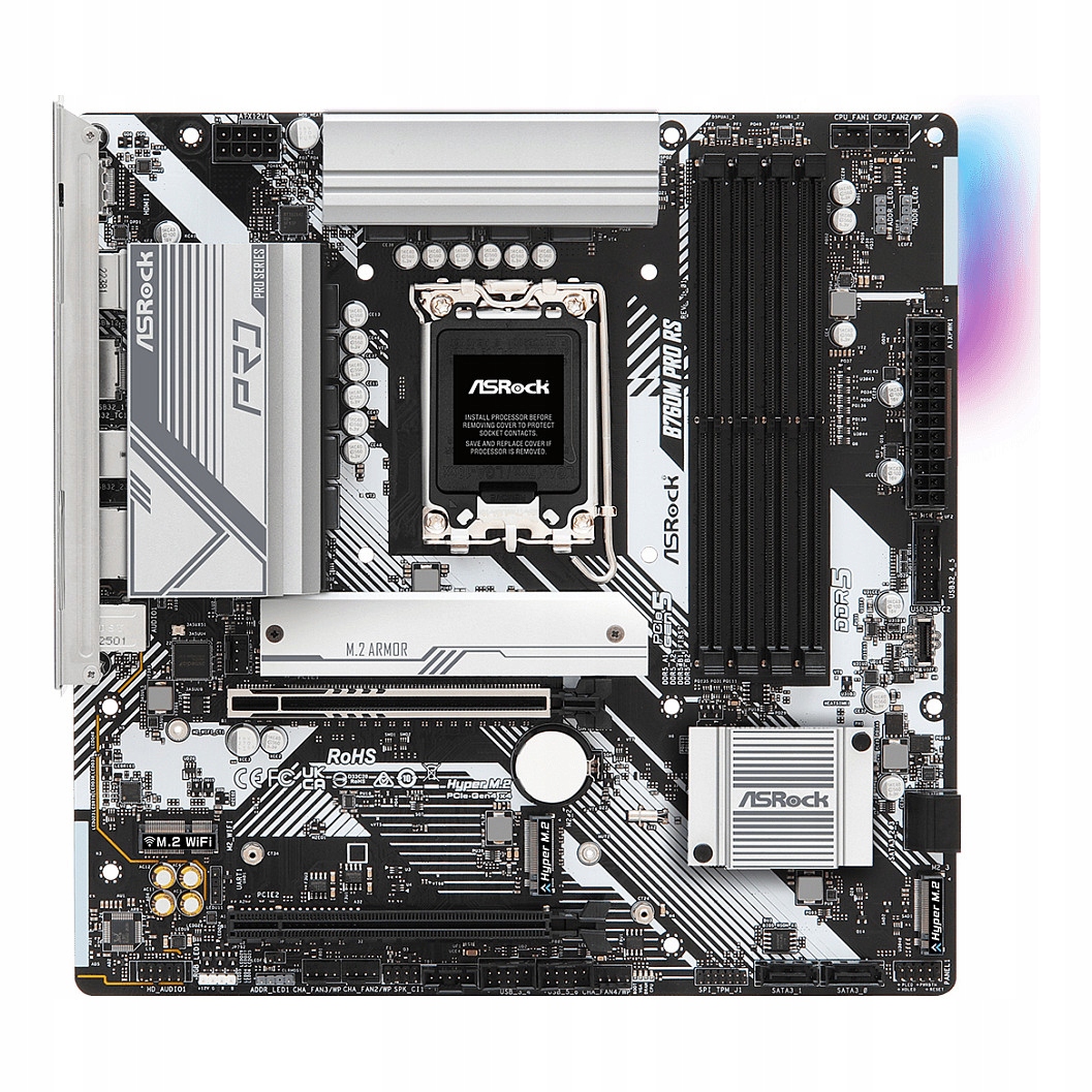ASRock B760M Pro Rs LGA1700 mATX DDR5 Hdmi/dp