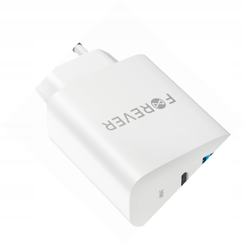 Szybka ładowarka sieciowa 30W bez kabla 2 wejścia do Oppo A92S