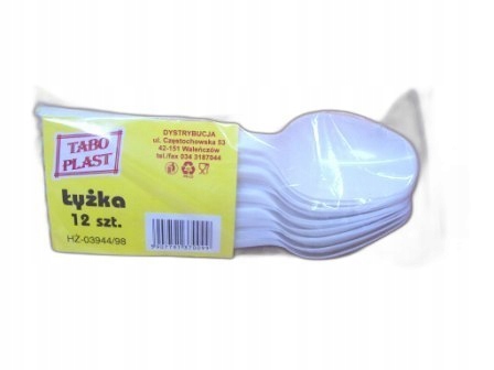 łyżki jednorazowe 12szt. — 3