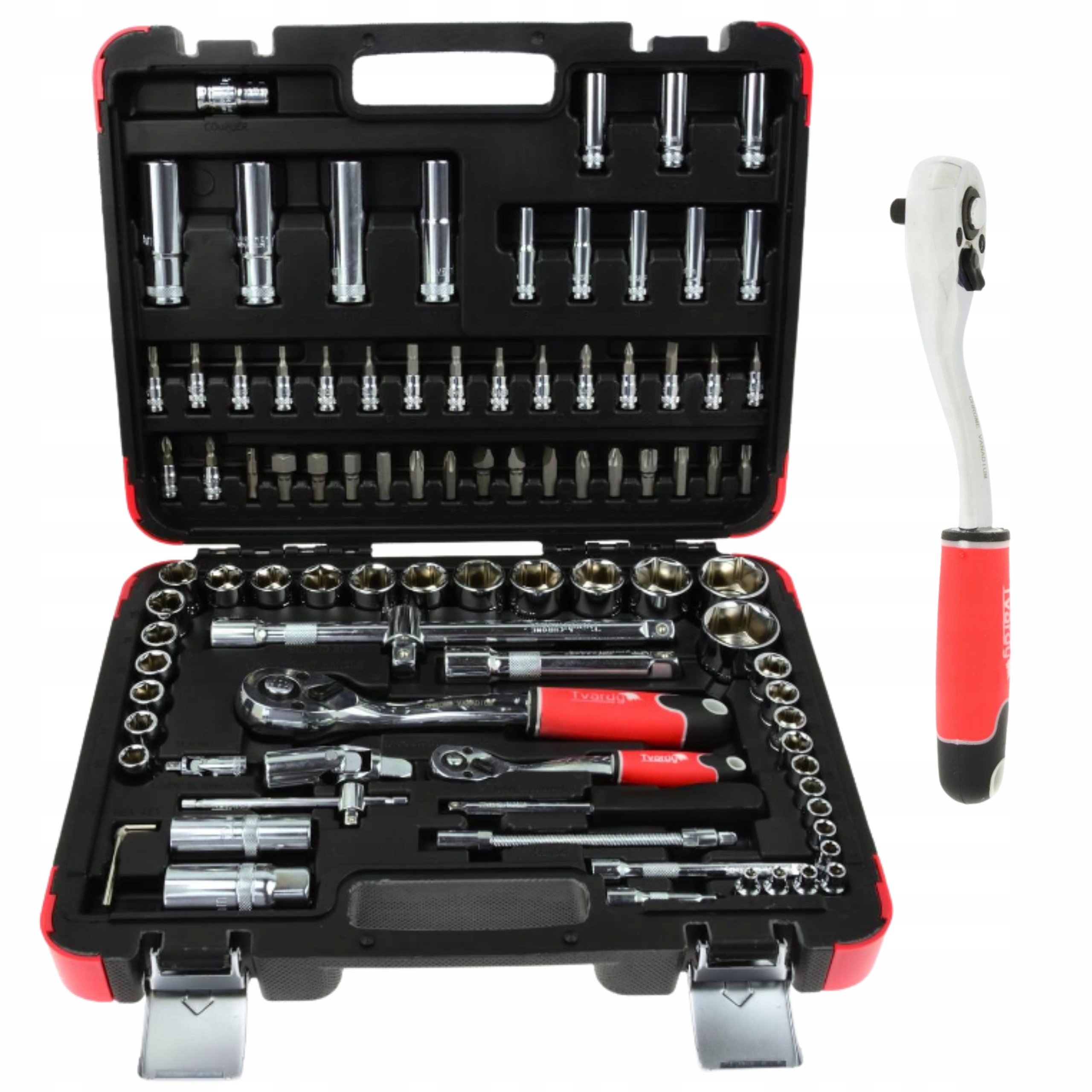 Sada Profesionálnych Nástrčných Kľúčov 94ks 1/4"-1/2" 25GW Tvardy T00101