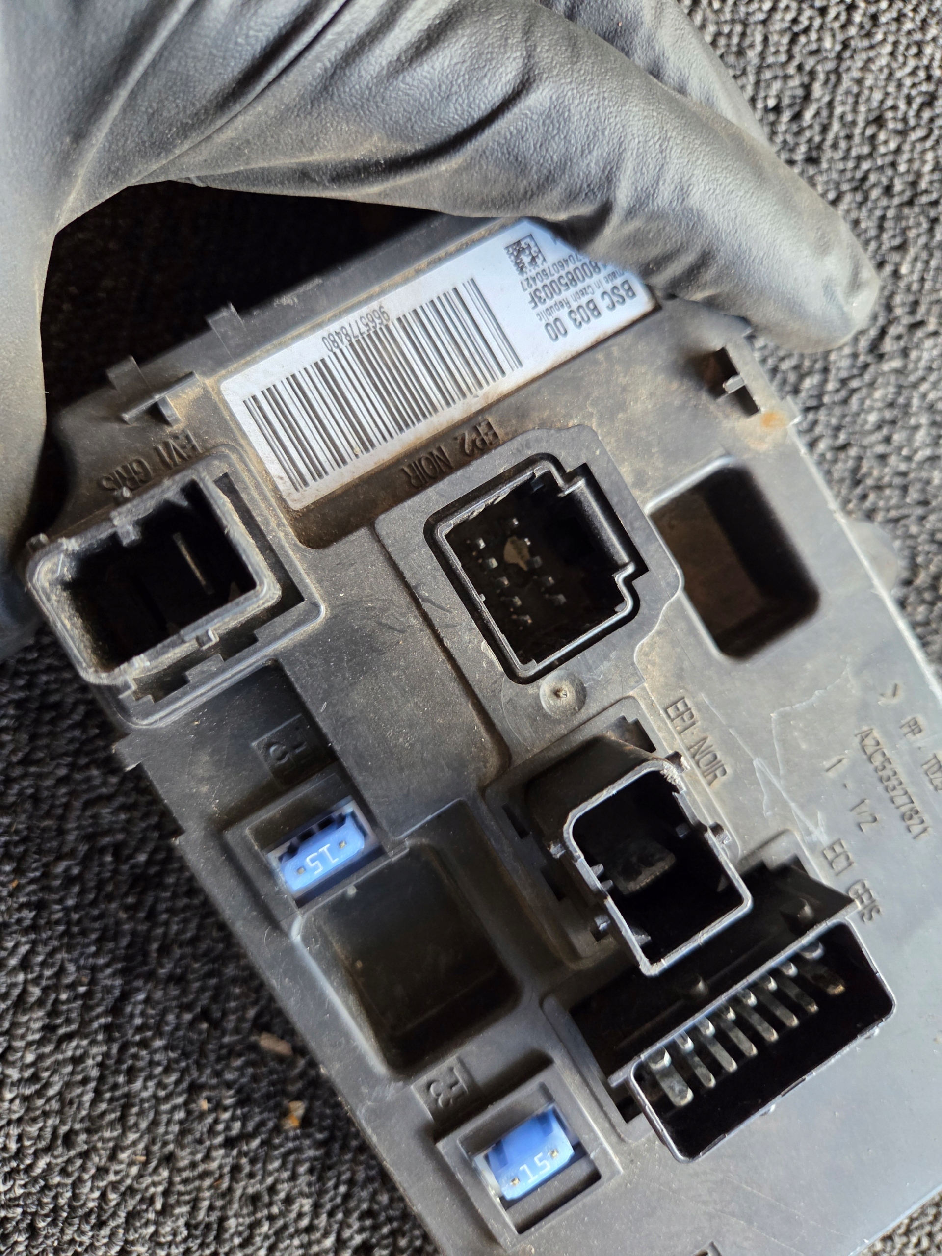 control unit module BSC CITROEN BERLINGO II S180085003F