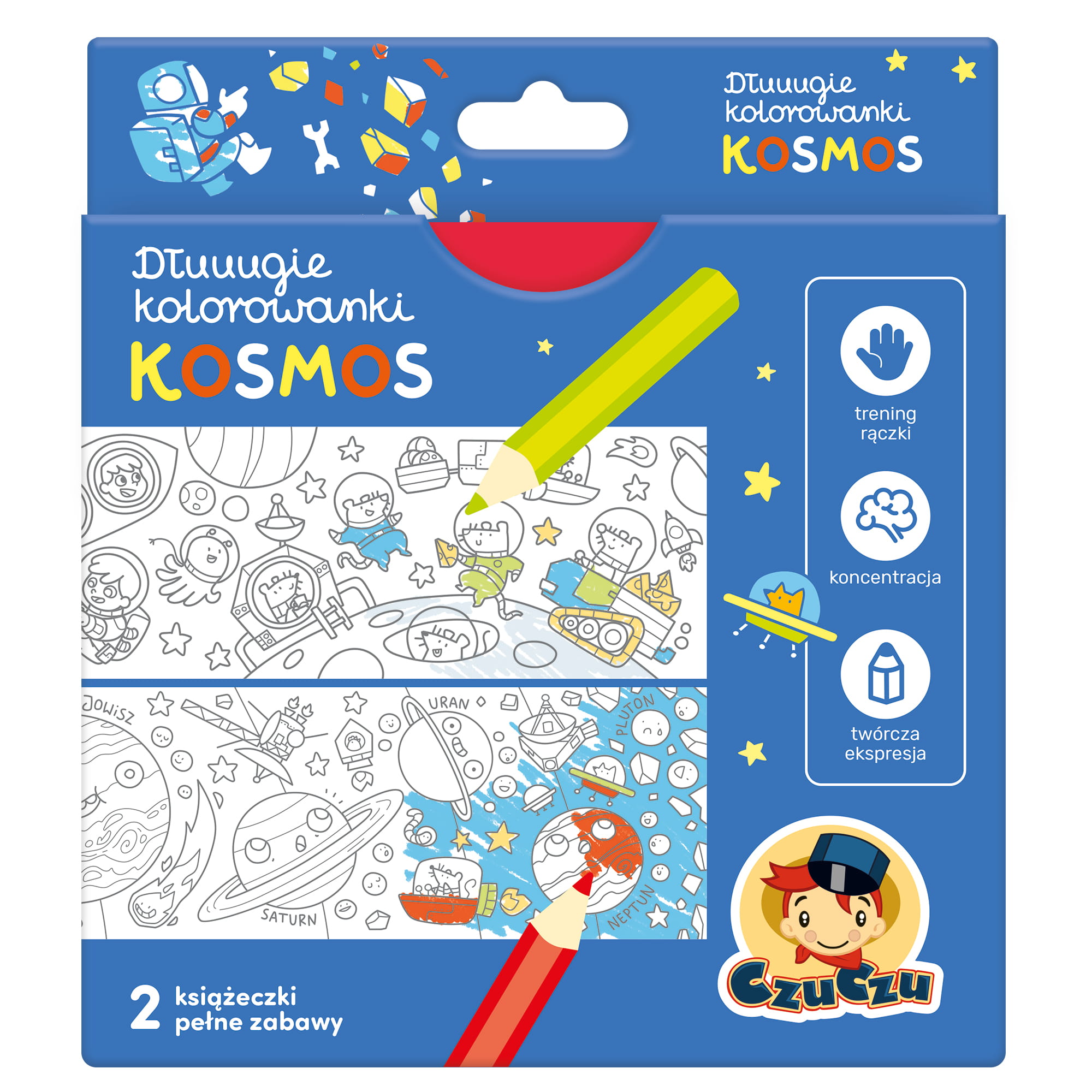 

Czuczu Dłuuugie Kolorowanki Kosmos 4+ 3968