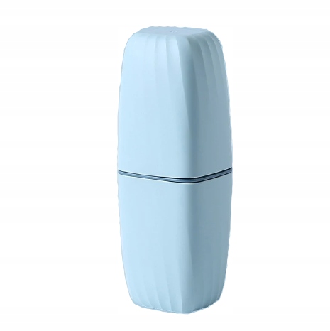 Etui organizer pojemnik podróżny na szczoteczkę do zębów i pastę miętowy