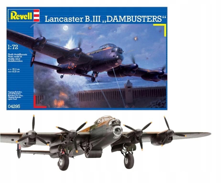 Revell 04295 Avro Lancaster B.iii Dambuster 1:72