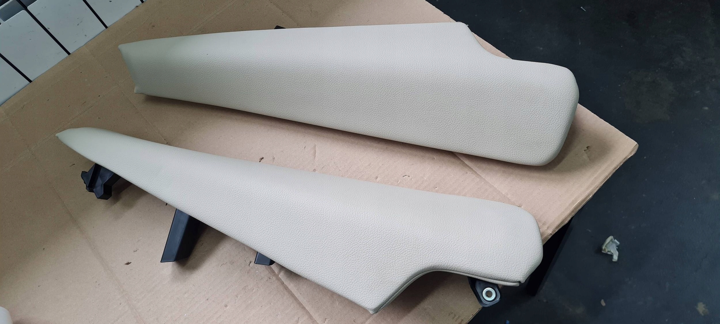 Q5 80A side KANAPY left right rear part leather ATLASBEIGE 2X