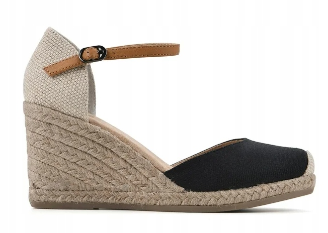 White Mountain Lodičky Espadrilkové Béžovo Černé 37 Jjs