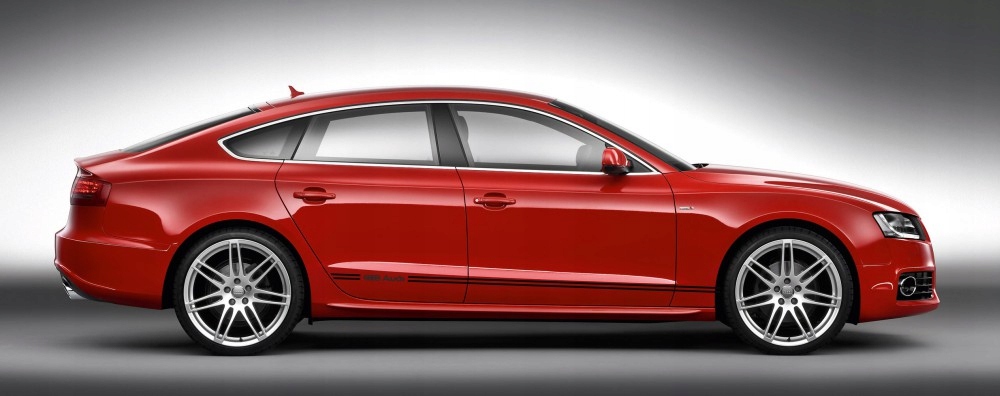 Samolepky s-line quattro na auto Audi A5 05 new