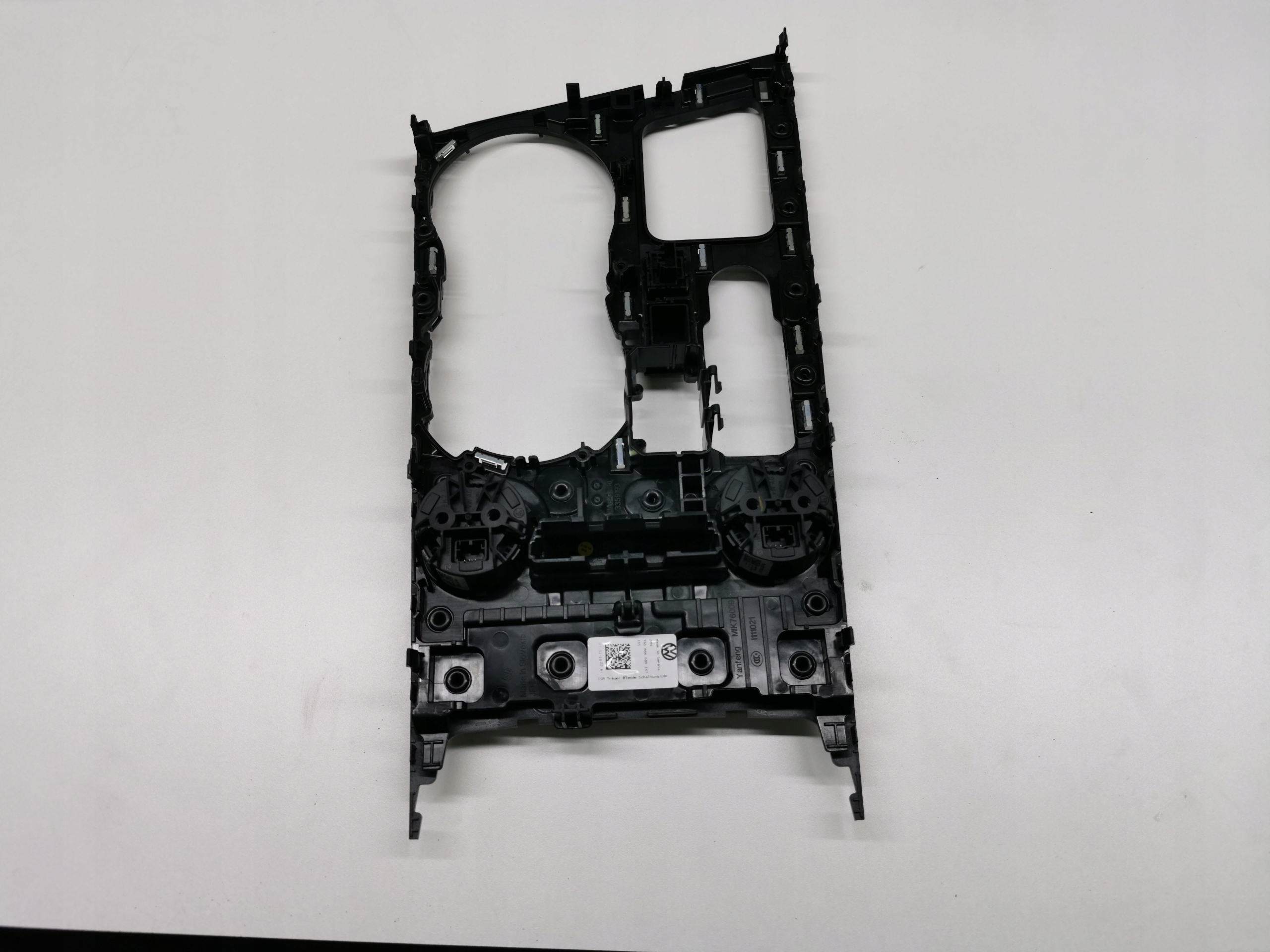 control panel springing VW TOUAREG III 760 760927135B