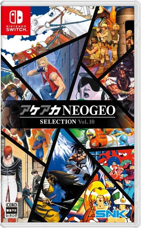 Aca Neogeo Selection Vol. 10 Etui Na Gry Nintendo Switch Na Kartridżu
