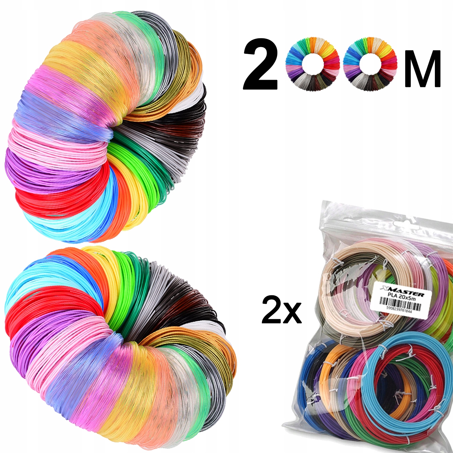 ZESTAW DŁUGOPIS DRUKARKA 3D +SZABLONY +WKŁADY 200M Rodzaj długopis 3D