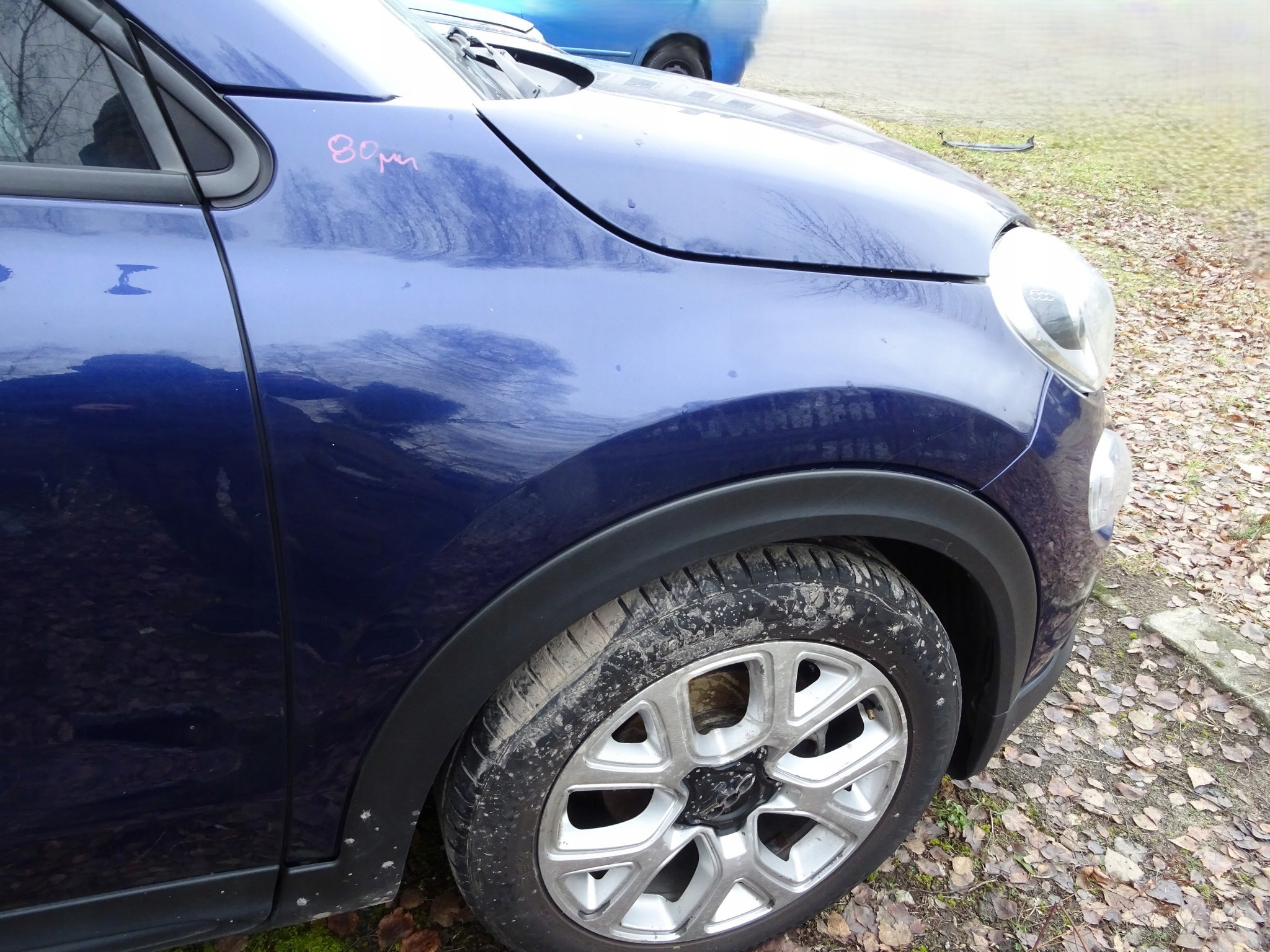 FIAT 500X bumper bonnet complete front 888 nice