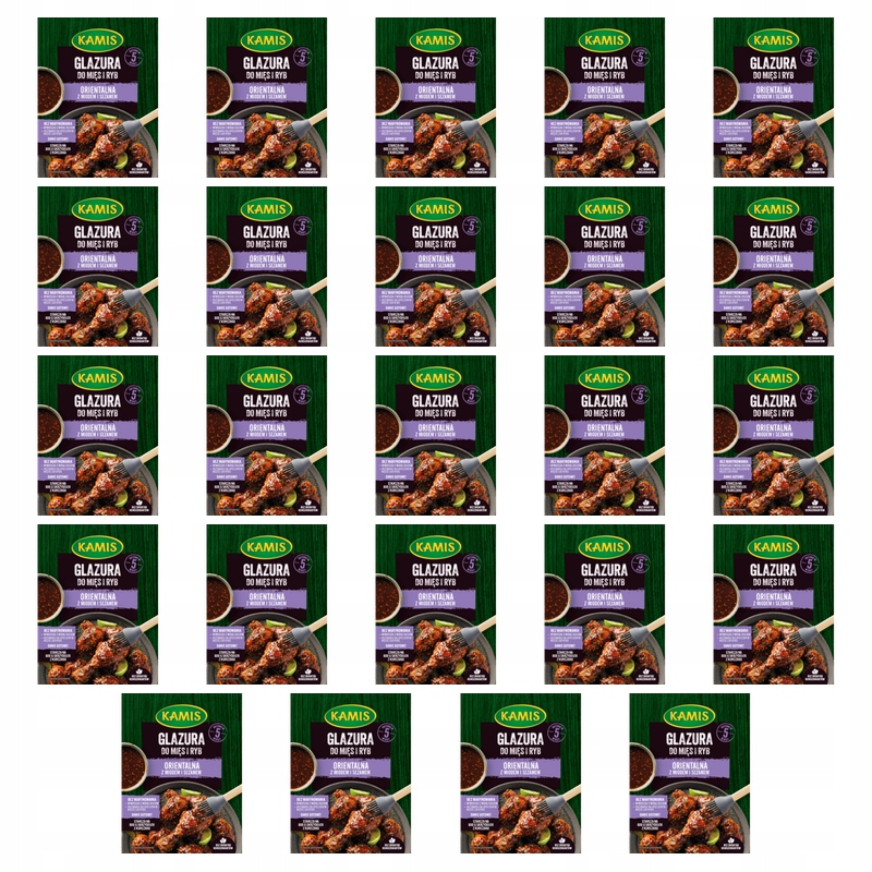 Kamis Orientální glazura 20 g X24