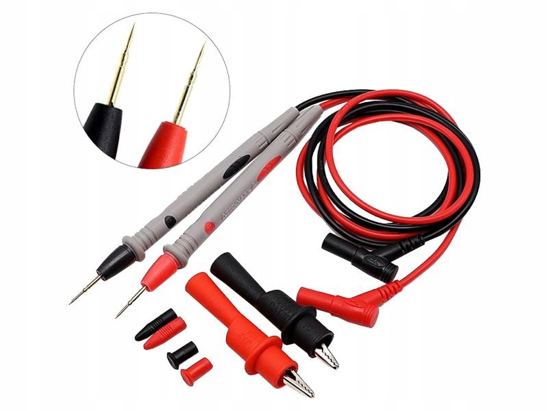 

Zestaw przewody pomiarowe+ krokodylki