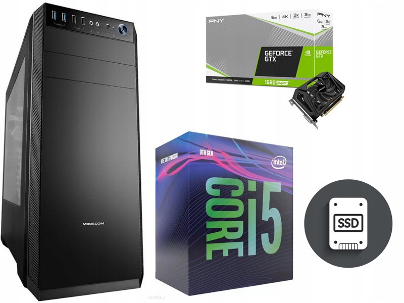 Počítač Pro Hraní Her i5 Geforce GTX1660S SSD480 16GB