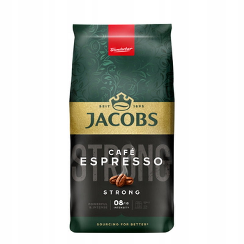 Levně Jacobs Espresso Káva zrnková 1 kg