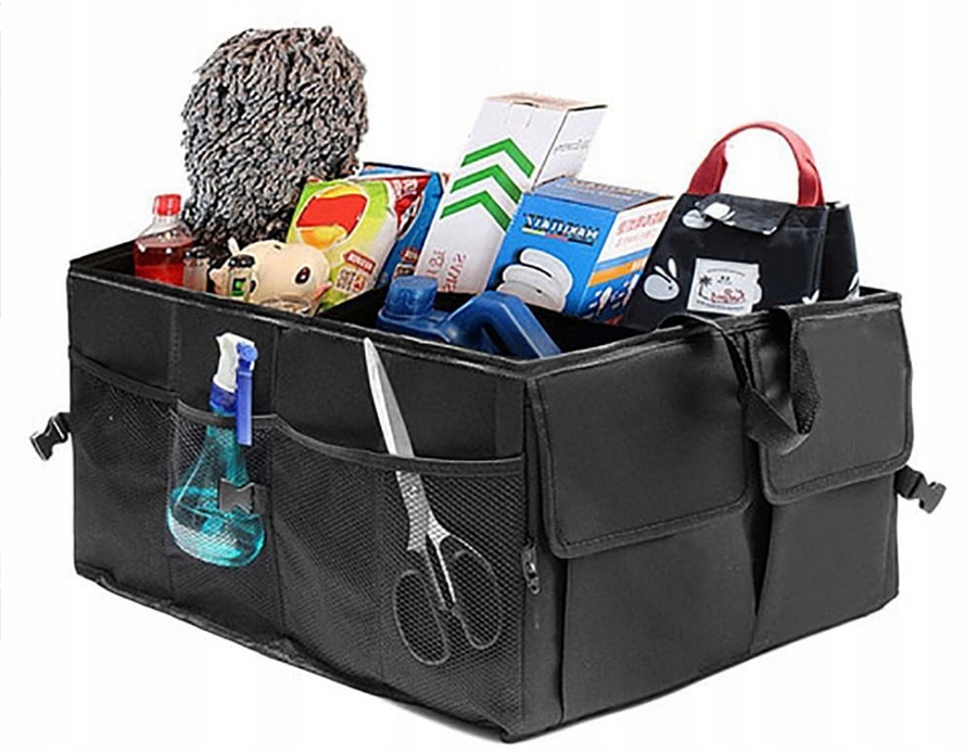 Organizer Do Bagażnika Auta Torba Kufer Wodoodporny Mocny Duży Transportowy