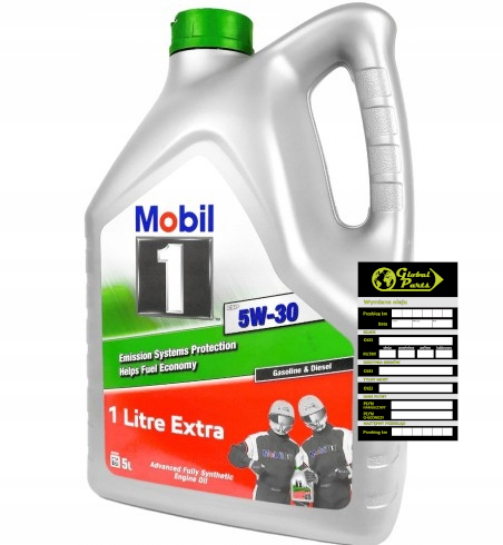 

Olej Silnikowy Mobil 1 Esp Formuła 5W30 5L